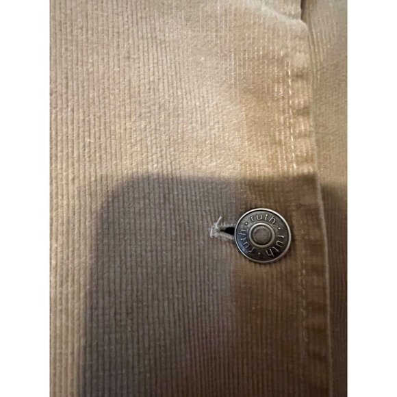 Anthropologie Ruth Corduroy Jacket Camel Brown 4 Small Stretch Cotton - Picture 10 of 11